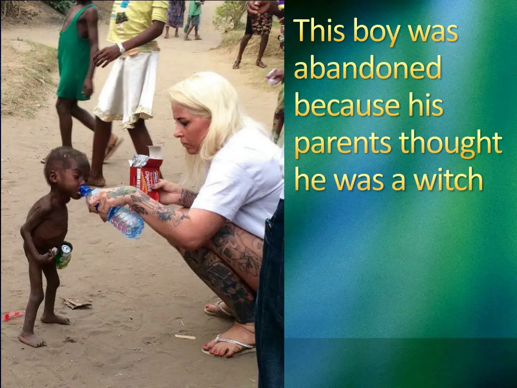 this boy was abandoned because his parents