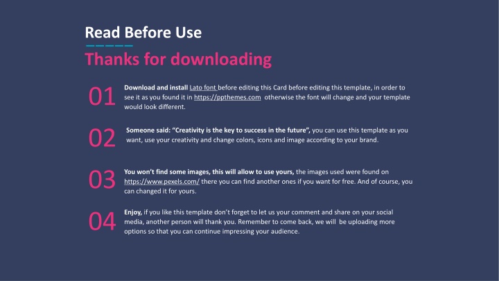 read before use thanks for downloading