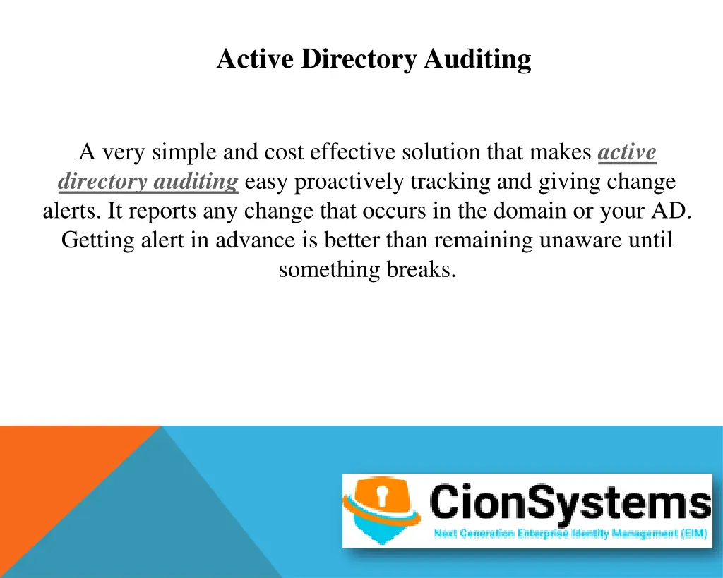 active directory auditing