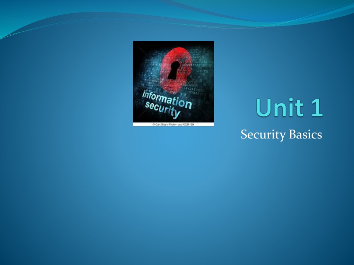 security basics