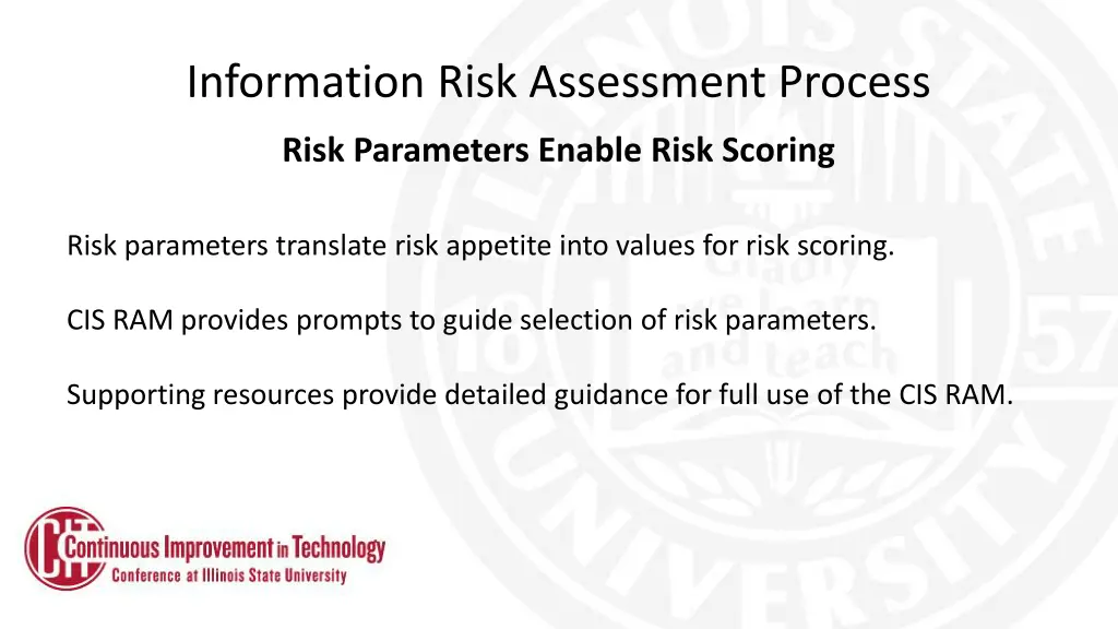 information risk assessment process 3