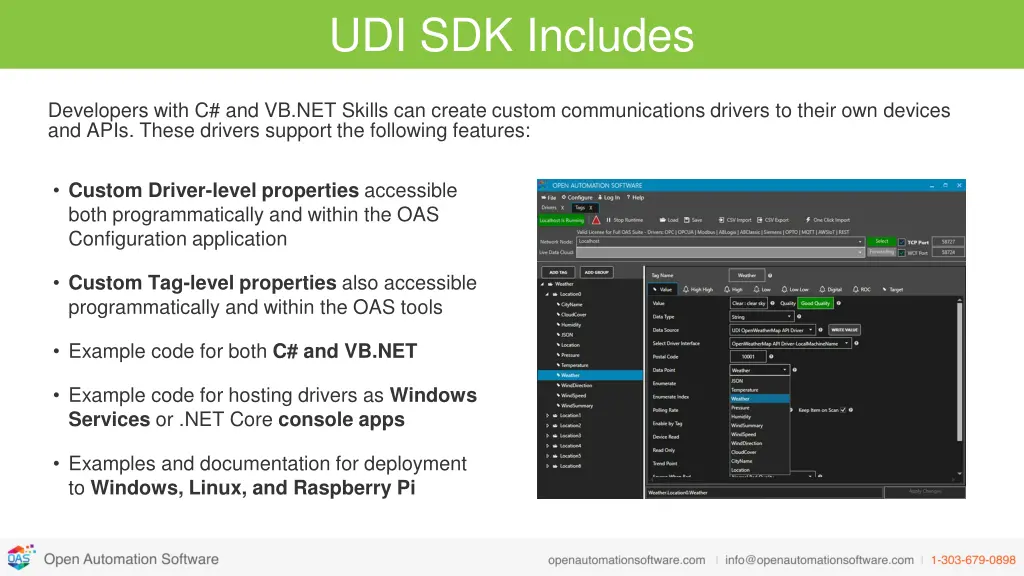 udi sdk includes