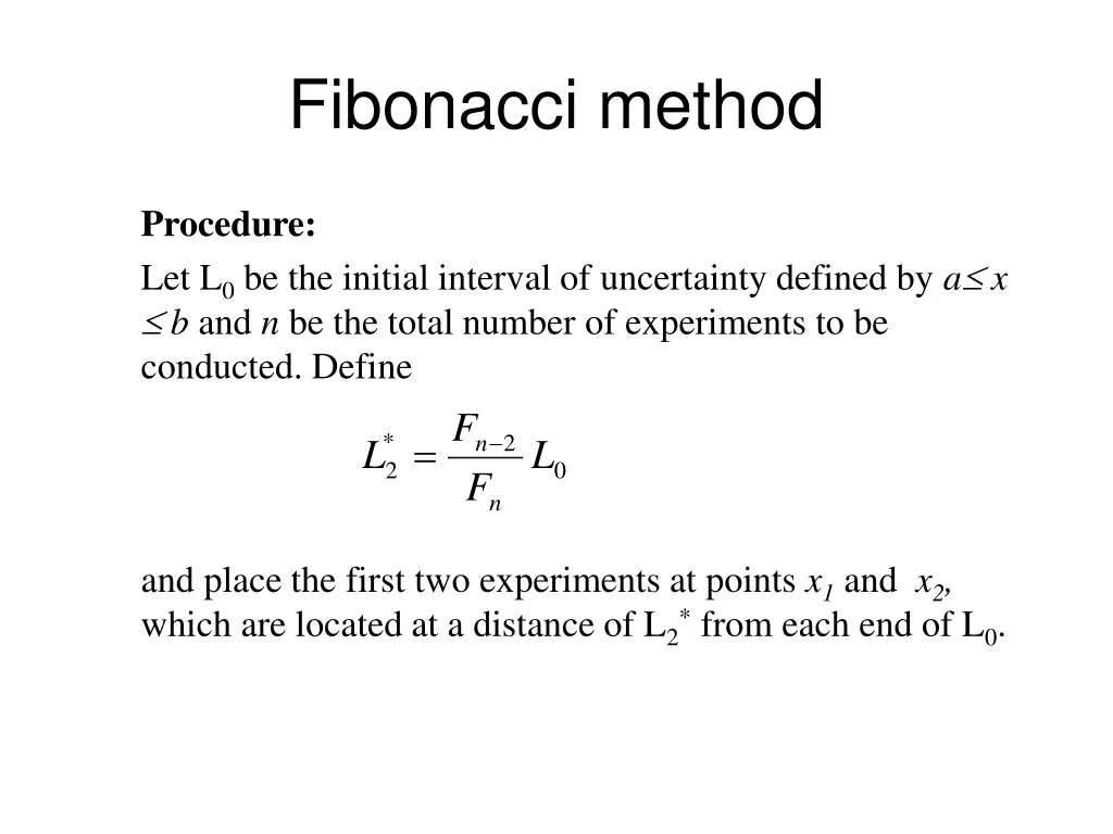 fibonacci method 3