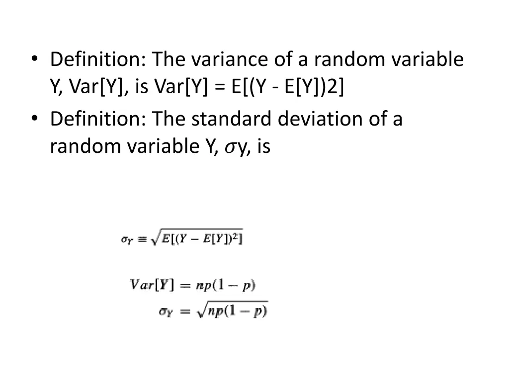 definition the variance of a random variable