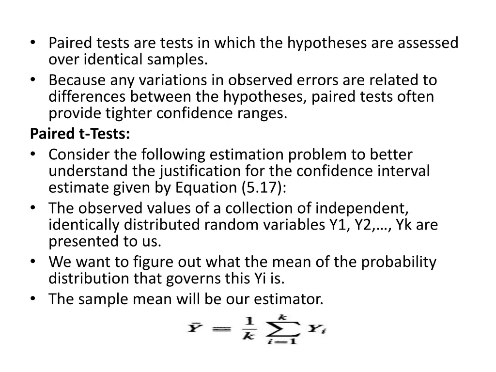 paired tests are tests in which the hypotheses