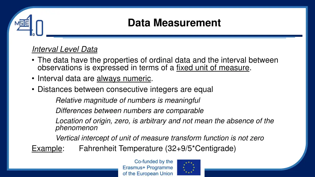 data measurement 5