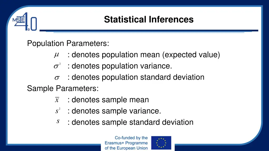 statistical inferences 1