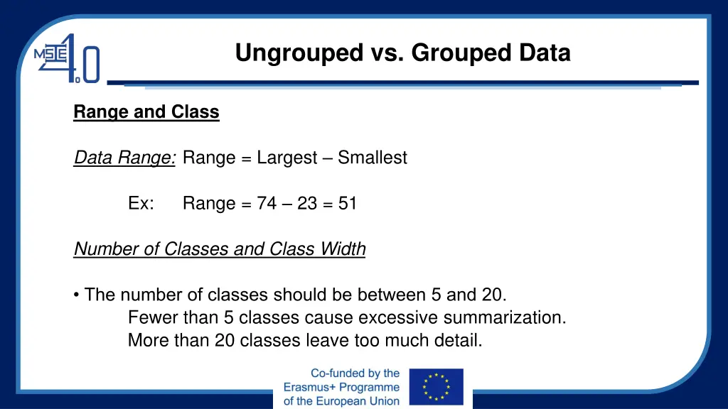 ungrouped vs grouped data 3