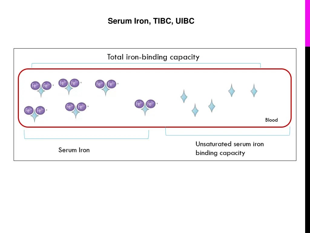 serum iron tibc uibc