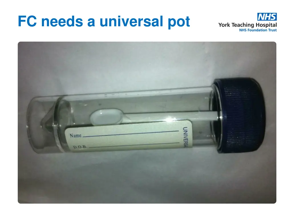 fc needs a universal pot