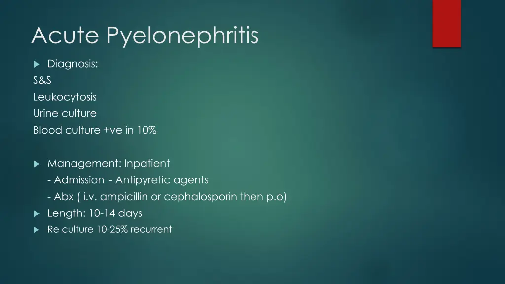 acute pyelonephritis 1