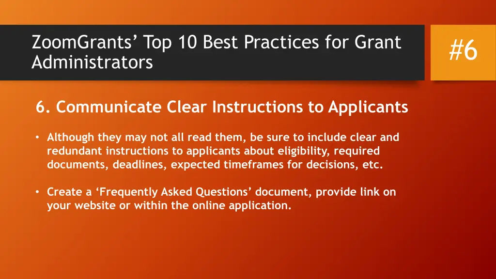 zoomgrants top 10 best practices for grant 4