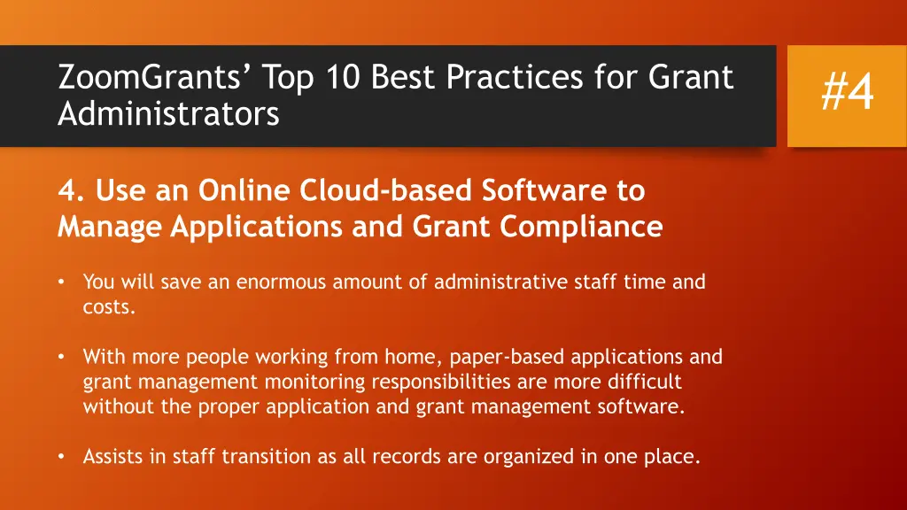 zoomgrants top 10 best practices for grant 6