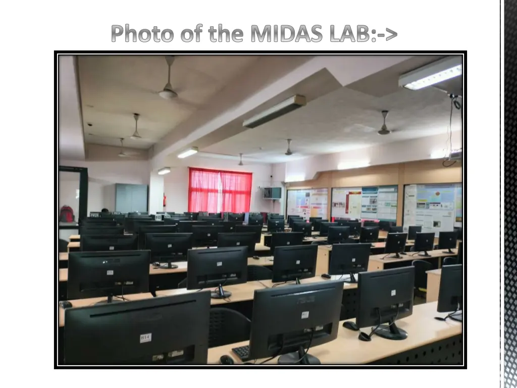 photo of the midas lab