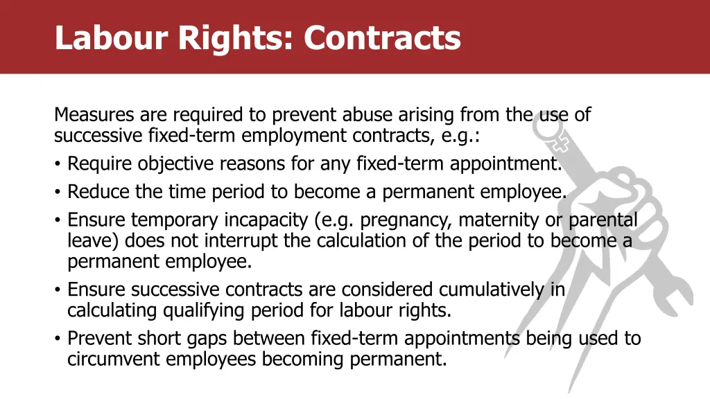 labour rights contracts