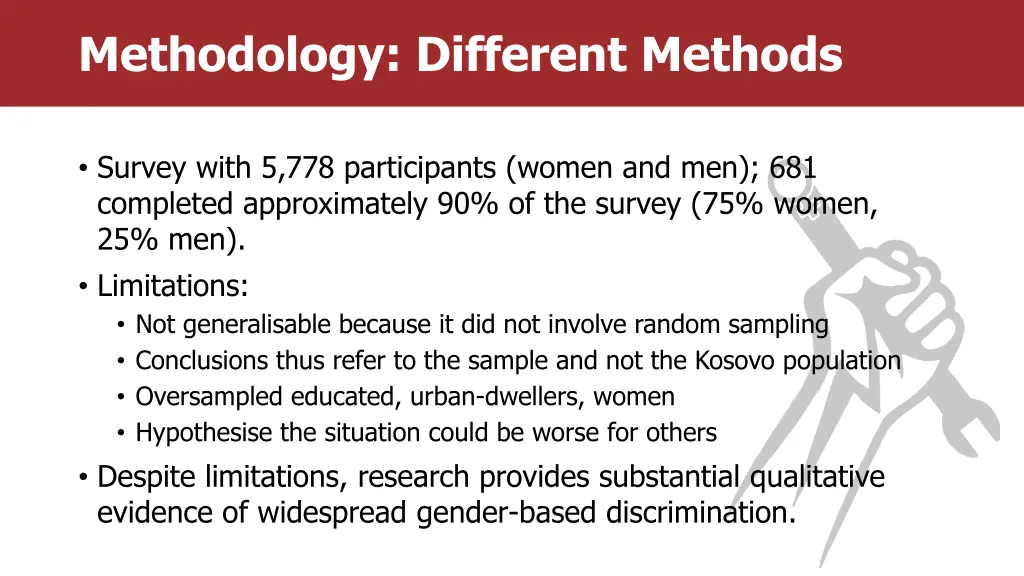 methodology different methods