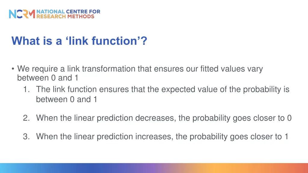 what is a link function