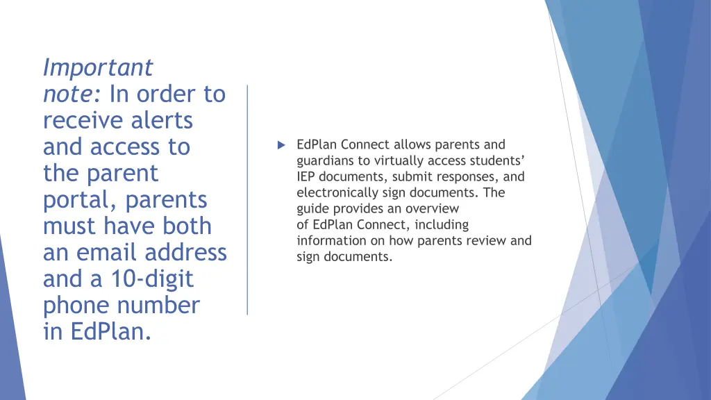 important note in order to receive alerts