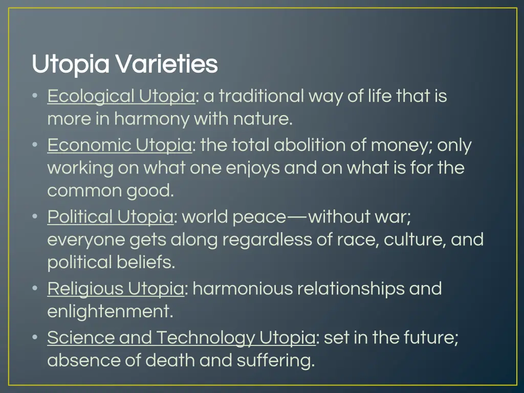 utopia varieties utopia varieties ecological