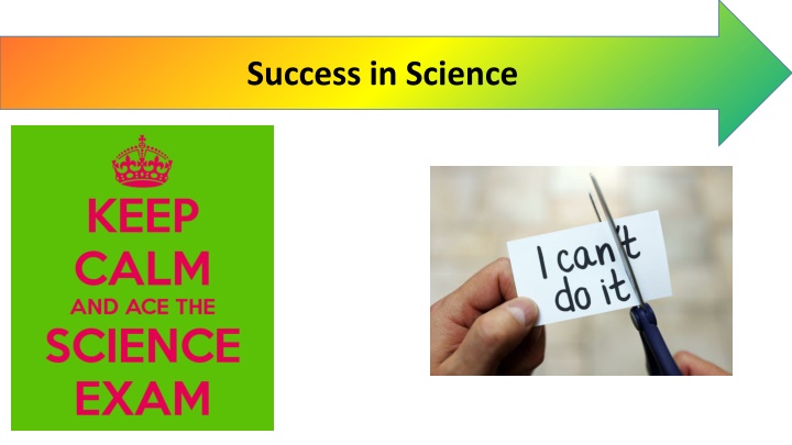 success in science