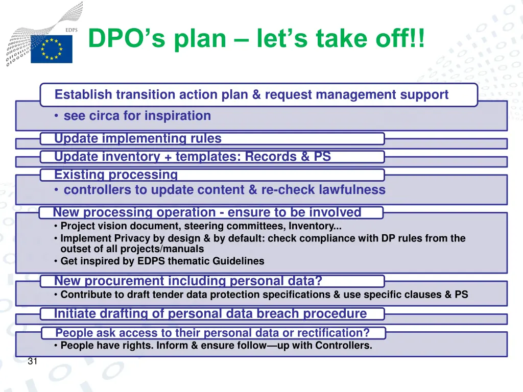 dpo s plan let s take off