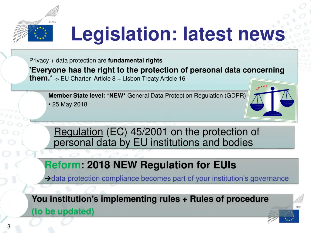 legislation latest news