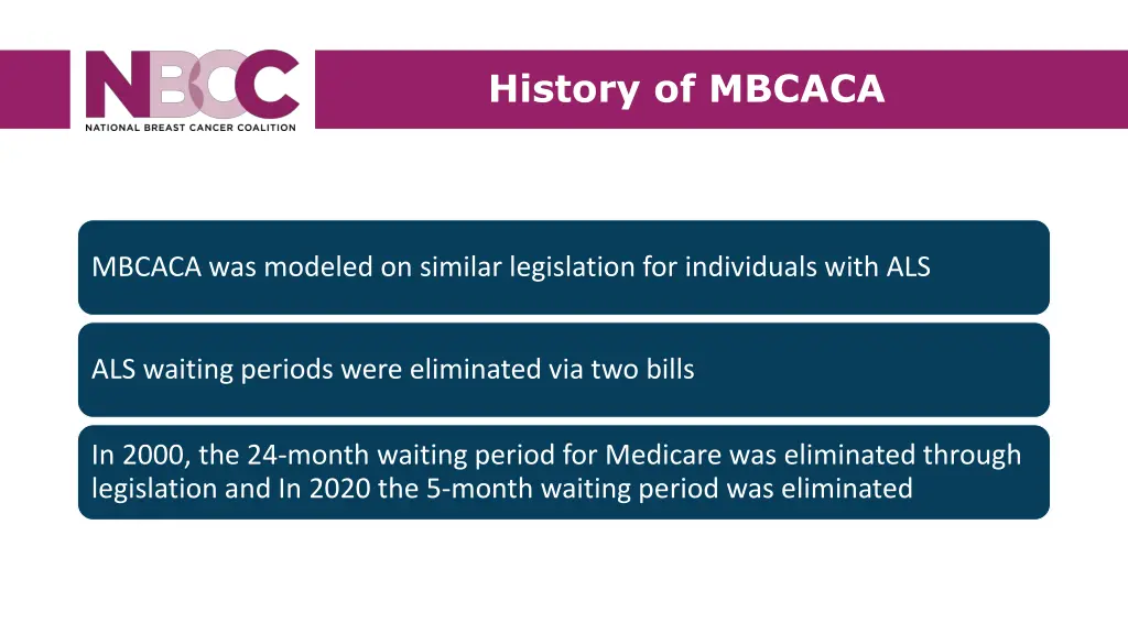 history of mbcaca