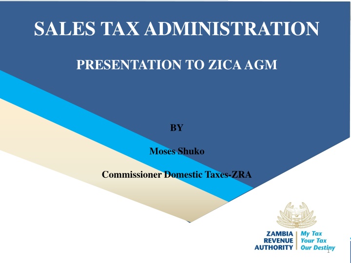 sales tax administration