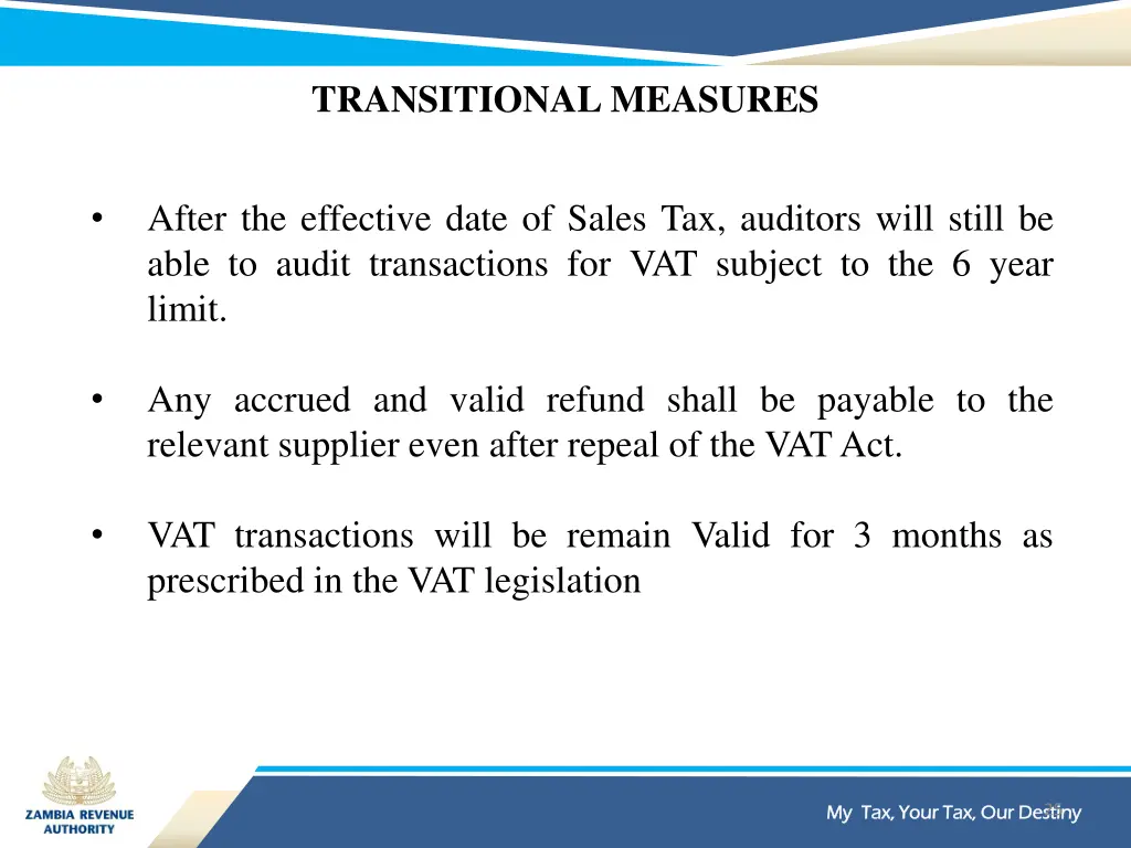 transitional measures 2