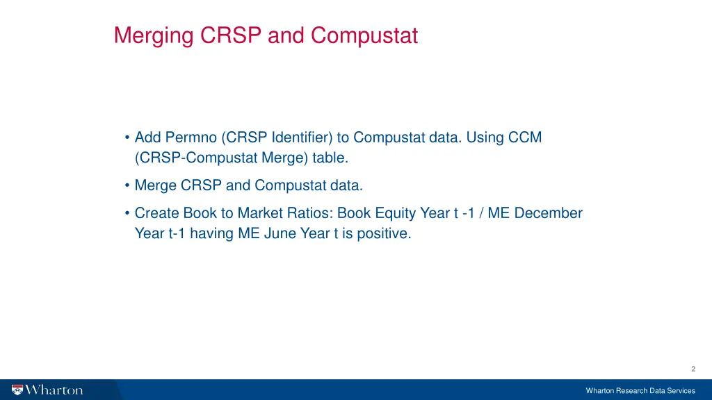 merging crsp and compustat