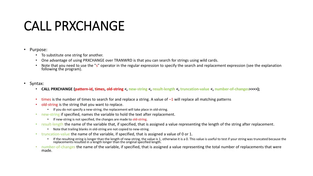 call prxchange call prxchange