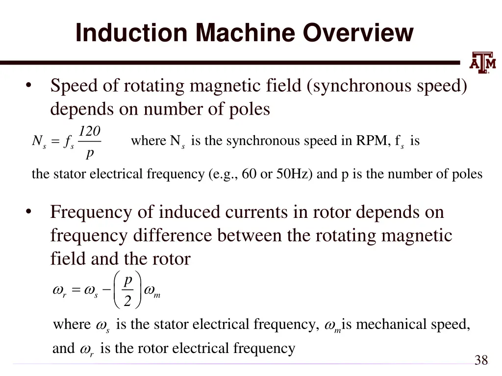 induction machine overview