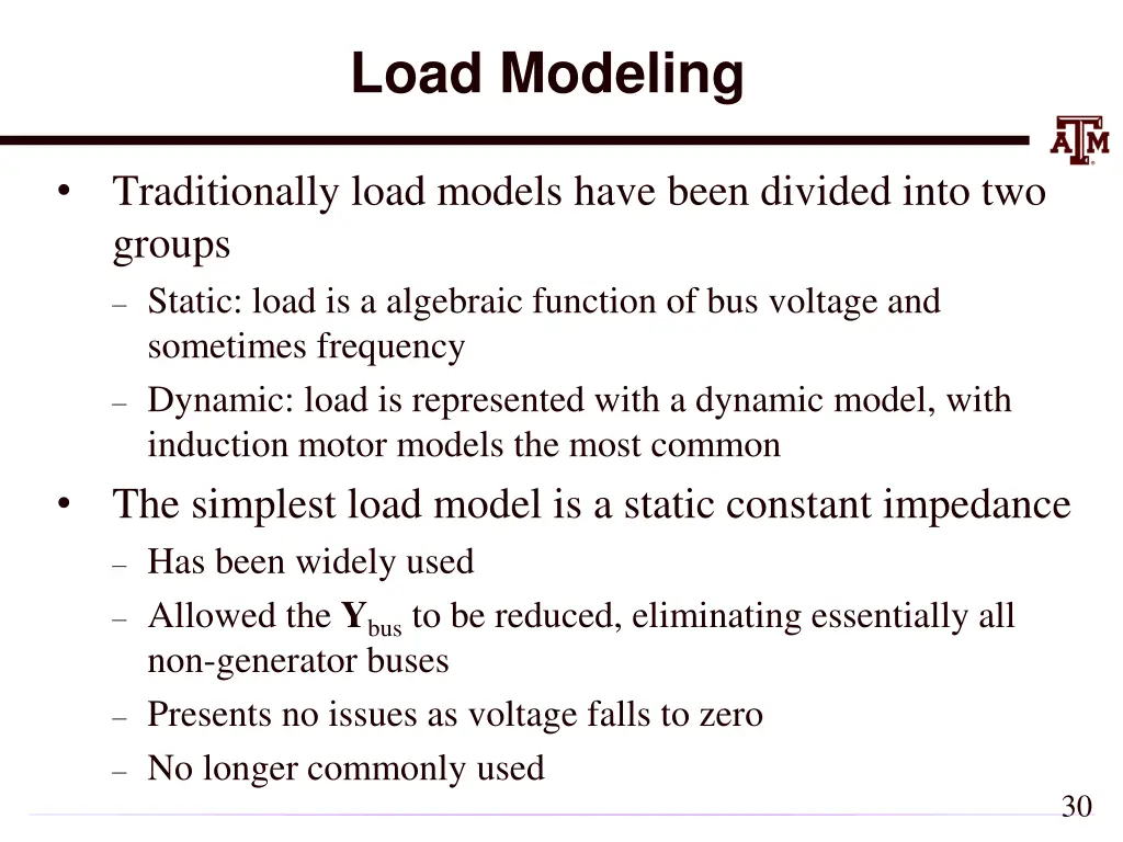 load modeling