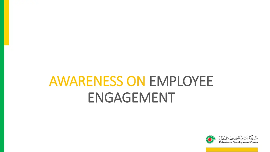 awareness on awareness on employee engagement