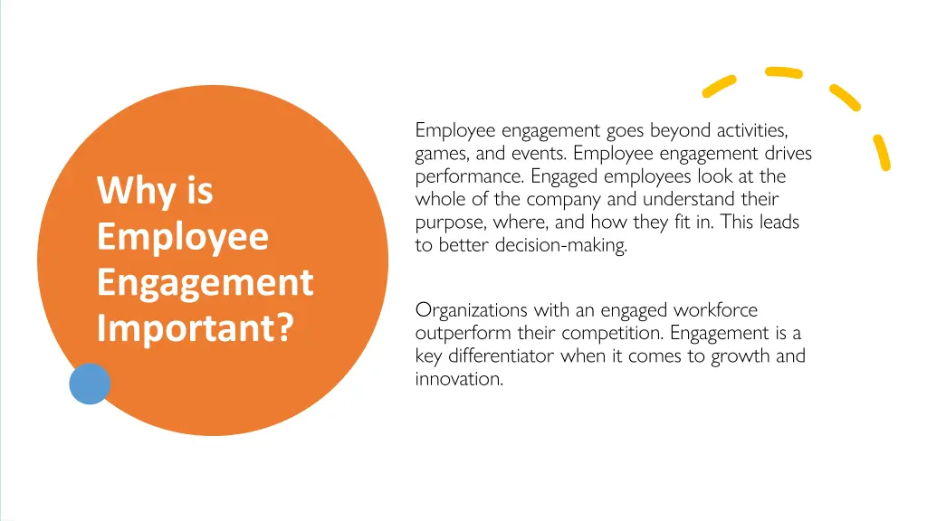 employee engagement goes beyond activities games