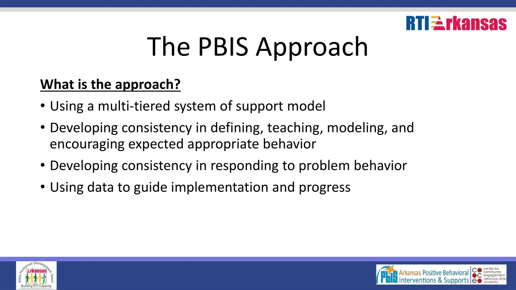 the pbis approach