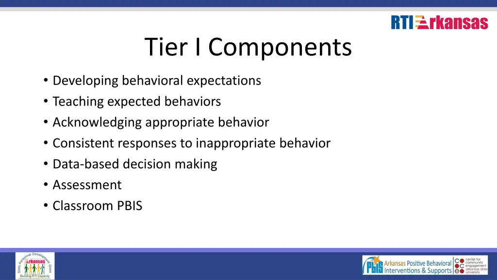 tier i components