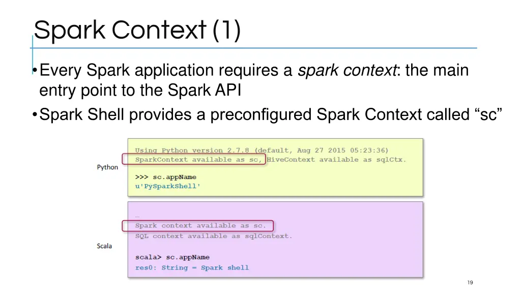 spark context 1