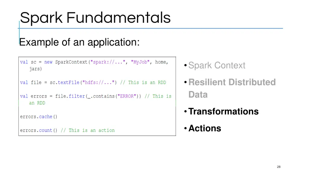 spark fundamentals 2