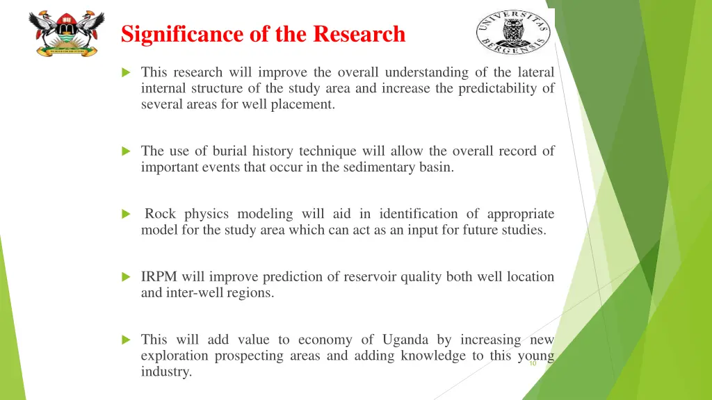 significance of the research