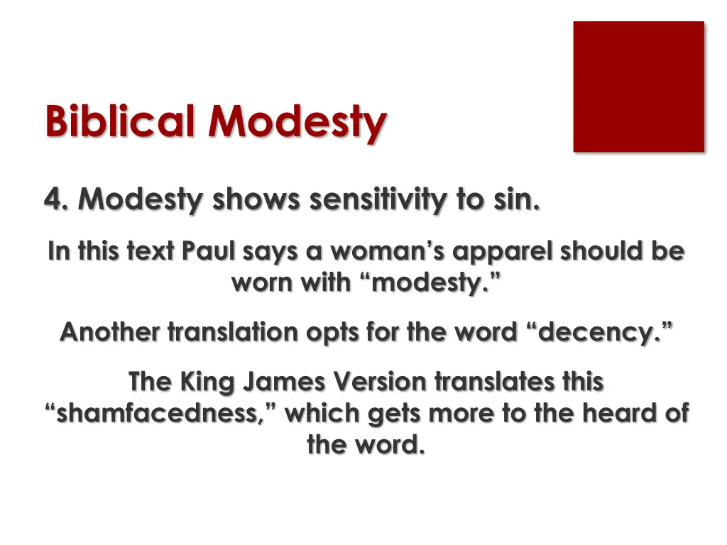 biblical modesty 13