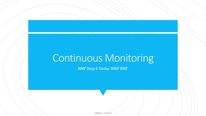 continuous monitoring rmf step 6 under nisp rmf