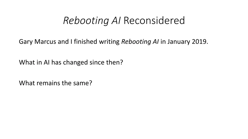 rebooting ai reconsidered 1