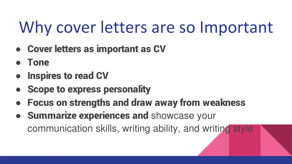 why cover letters are so important cover letters