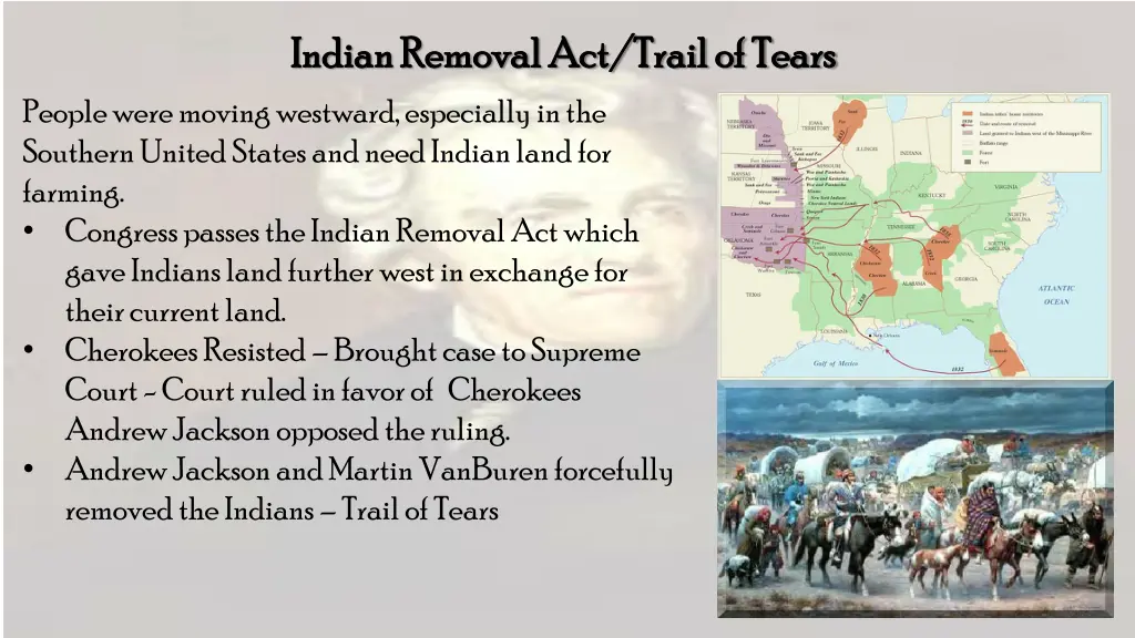 indian removal act trail of tears indian removal