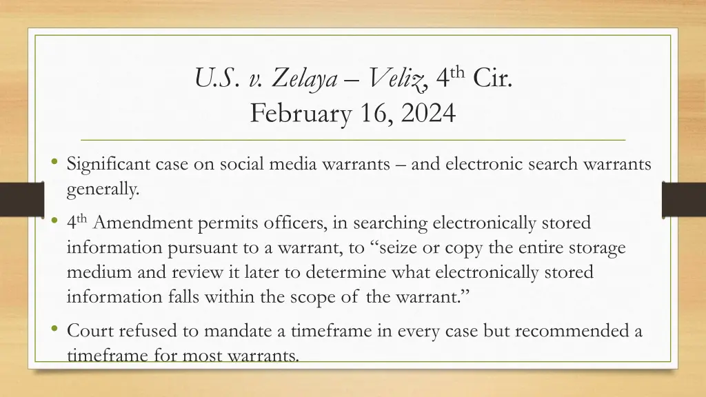 u s v zelaya veliz 4 th cir february 16 2024