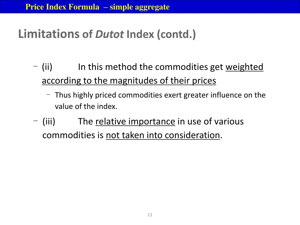 price index formula simple aggregate 2