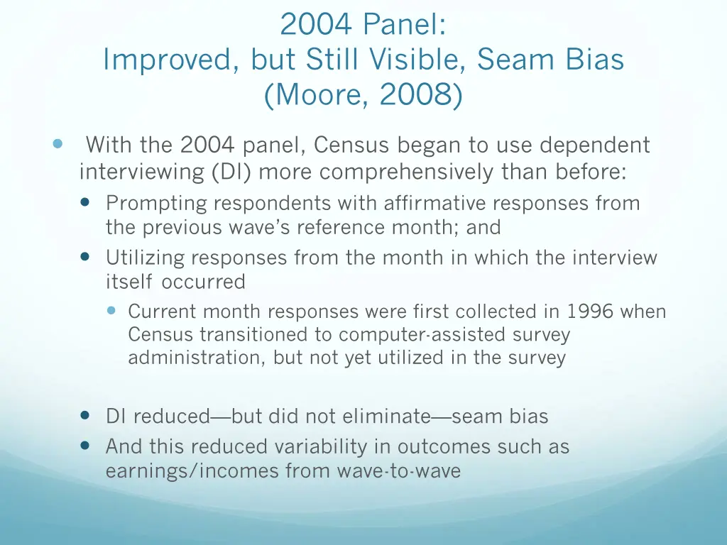 2004 panel