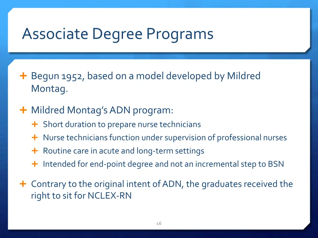 associate degree programs