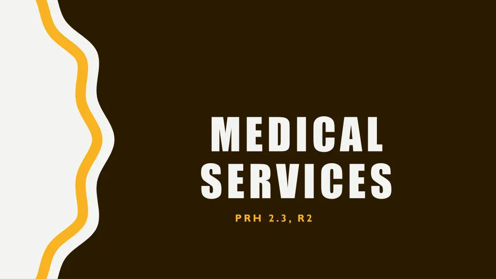 medical services prh 2 3 r2